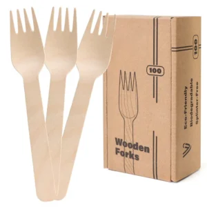 disposable wooden forks