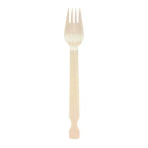 180mm Wooden Forks Customizable Wooden Cutlery Set