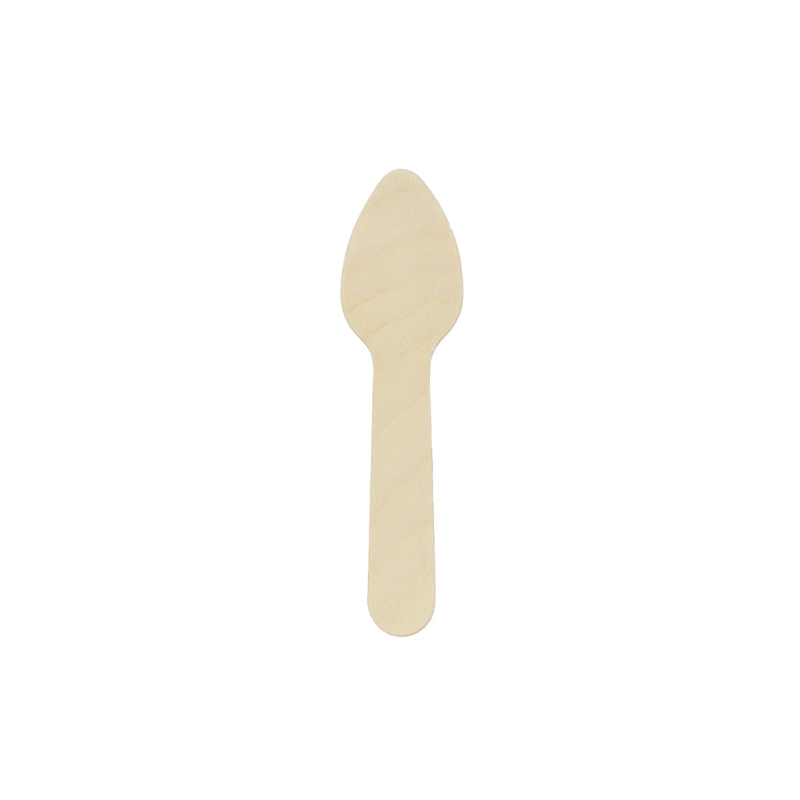 Teaspoon-sized Wooden Spoon